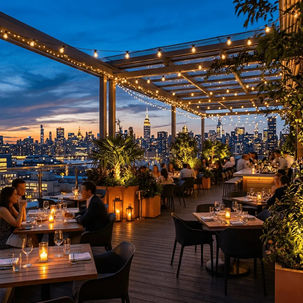 Open-Air Dining Terraces